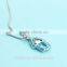 Opal Single Big Stone Pendant designs for Women Natural Stone Pendent