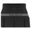Alibaba 2016 Summer Fashion Ladies High Waist Pockets Trousers Elegant Pleated Zipper Side Black Wide Leg Pants Women