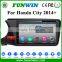 Support 3G/Wifi/Audio/Video Dvd Car Audio System For HONDA CITY 2015 1G Ram 1024*600