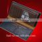 Fashion men personalized genuine leather wallet with high quality and card holder