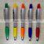 Personalized novelty mulitcolor ball advertising highlighter pen