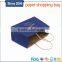 Flat bottom brown multiwall kraft little paper bags wide base