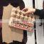 Automatic 4 color 3 sides egg carton pad printer with open inktary