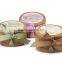 Round gift cardboard packaging cylinder paper box