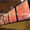 Postdam led lighting counter led restaurant manu led light box counter top back light