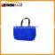 Foldable tote bag with full length shoulder handle