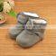 2016 Warm Plush Inner soft sheepskin baby leather shoes xiaoliubao shoes