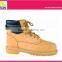 Genuine leather Goodyear Welted Safety shoes/ High ankle nubuck leather work shoes