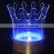 new product crown clear grey goose led lighted acrylic ice bucket for bar party supermarket