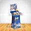 Retail store cardboard display candy used
