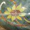 Stylish marble inlay wash basin