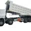 3 Axles 25 CBM Side Dump Semi Truck Trailer , Tipping Truck Semi Trailer With Hydraulic Cylinders