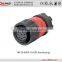 IP65 Waterproof Male Connector, 9 PIN AMP Connector Distributor Connector Stereo Jack
