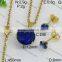 Hot turkish gold jewelry set china stainless steel jewelry wholesale