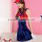 Super Mario Navy blue and red Polyester/ spandex plain games uniform hot sexy girls halloween costume