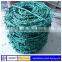 anti-theft barbed wire mesh /Galvanized / pvc coated single strand barbed wire