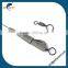 Fishing Rolling Swivel with Long Body large Eye 4#