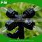 4Outlets Plastic Fogger Emitter Mister Sprinkler