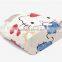 Foldable Laundry Basket Cotton Linen Toys Bin Basket Household Storage Organizer Cartoon Bottle