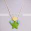 BPA Free Food Grade Baby Teething Bracelets Wholesale Druzy Pendants