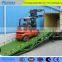 Hydraulic Movable Leveler Dock Ramp For Forklift Working With Container