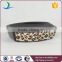 New design modern ceramic leopard animal print bathroom set