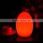 ISO BSCI approved factory wedding restaurant bar decorative LED egg desk table lamp lighting