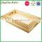 eco-friendly wooden bread tray , wooden bread packing tray