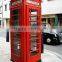 Europe style london telephone booth for sale / telephone booth decoration HS-B-13