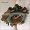 Top quality window display decorative artificial magnolia wreath