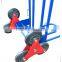 Hand trolley for climbing stairs with six wheel HT1312