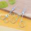 hot sale mini professional make up cutting eyebrow scissors