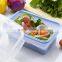 China Supplier Food Grade Private Label Collapsible Silicone Lunch Box for Kids