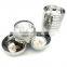 high quality durables 304 stainless steel food serving sauce bowls