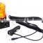 12v 24v Tower Warning Light LED Rotating Becon Flashing Lights Rechargeable Battery Light