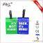 Bulk Luggage Tags Airport PVC Luggage Tag Hot Selling Travel Tags