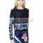 OEM service lady fancy embossed sweatshirt production