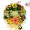 HFR-T339 artificial christmas flowers christmas wreath