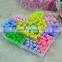 Butterfly Shaped Loose Beads Set Box Kids Fashion Beads Jewelry Acessories Acrylic Loose Beads for Children Gift