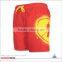 Digital Printing Drawstring Boys Beach Board Shorts With Mesh Linning
