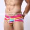 MGOO New Arrival Lables Custom Cotton Spandex Brief For Man Bikini Boxer Underwear Tight cmtw01