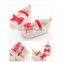 2017 wholesale price lovly cute fancy wedding princess baby shoes with big bow