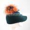 Myfur Genuine Colorful Raccoon Fur Hat Accessory Pom Poms Wholesale Fur Ponpon