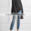 High Quality Slips On Charlcoal Wool and Cashmere-Blend Turtleneck Sweater with Scoop Hem