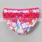New Design Girl Rashguard With Pink Hawaiian Fun Girl Rashguard Set Kids Clothing G-NP-TR905-303