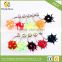 Stainless steel mixed color silicone ball shape navel ring