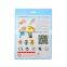 Diyfashion 5mm hama perler fuse beads the Slice of pizza set with puzzle iron paper and twezzer hama beads toys for kids 18022