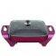 Square Electric Pizza Pan full glass 1500W more larger pizza pan 30cm*7cm