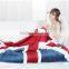 2015 Hot 100% Polyester Super Cozy Warm Loved Touch PVC Package UK National Flag Fleece Blanket