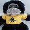 Custom Stuffed Animal Gorilla Soft Toy With Logo Tshirt /Plush Gorilla Toy/Gorilla Plush